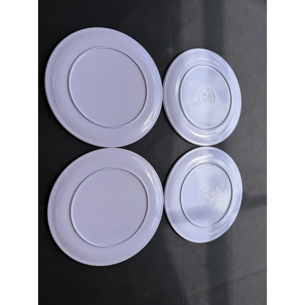Disney Christmas Dessert/ Salad/display Plates Set of 4